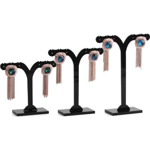 Lot of 3 Acrylic Earrings Display Holder Earrings Display Stand Jewelry Display Holder