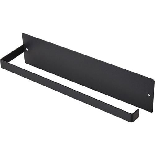 Toilet Metal Magnetic Tissue Rack Kitchen Paper Rack Non-Punching Toilet Paper Rack Creative Bathroom