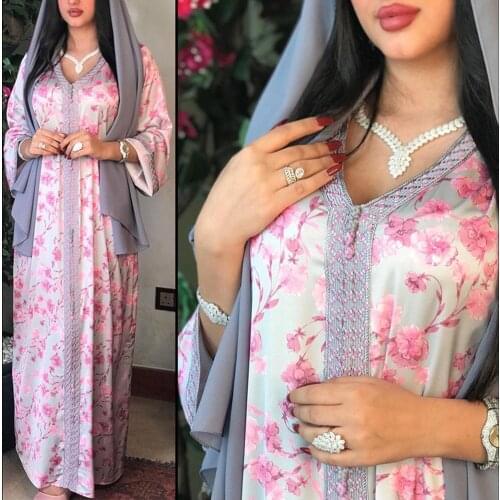 Muslim Hijab Long Dress Islam Turkey Kaftan Abaya Dubai Dresses Abayas For Women Djellaba Robe Arabe Longue Musulman Femme Oman