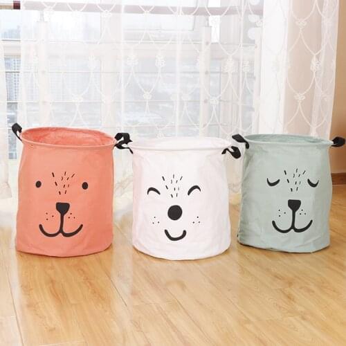 Foldable Laundry Basket Large Capacity Laundry Hamper Dirty Clothes Organizer Clothes Kid Toy Sundries Storage Bag