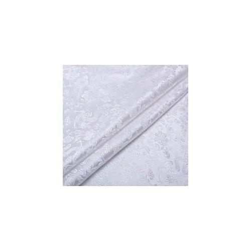 75x100cm Imported Japanese style white Metallic Jacquard Brocade felt Fabric,3D jacquard yarn dyed patchwor for Women Dress