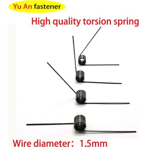 V-Spring, 1.5 Wire Diameter Torsion Small Torsion Spring, Hairpin Spring, 180/120/90/60 Degree Torsion Torsion Spring, 5pcs