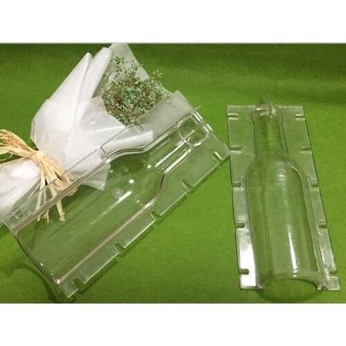 Winebottle Shaped Candle Mold Candle Mould DIY Handcraft Candle Making Mold Model Scented Candle Materials Stencil