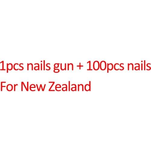 1 nail gun+100pcs nails gun for New Zealand