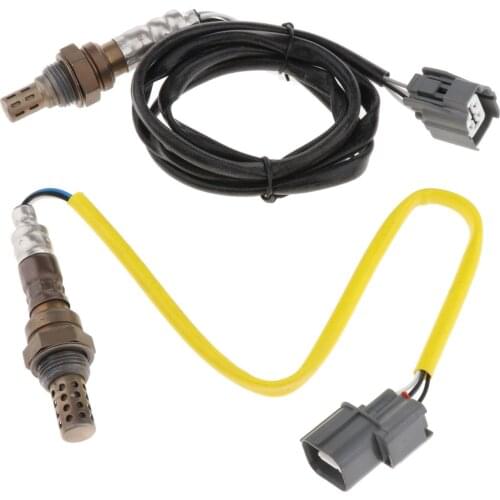 Air Fuel Ratio 2PCS O2 Oxygen Sensor Upper & Under for Honda Acura Durable