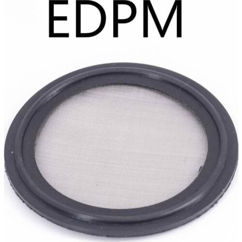 350 Mesh 50.5mm 1.5" Tri Clamp EDPM Filter Screen SS 304 Gasket Seal Strip Sanitary Homebrew