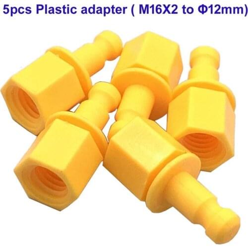 5pcs M16x2 thread to Φ12 mm pole" FOR PRISM GPS TOTAL Station