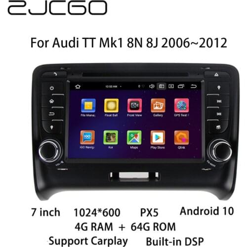 Car Multimedia Player Stereo GPS Radio Navigation Android Screen for Audi TT Mk1 8N 8J 2006~2012