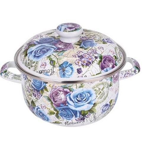 FREE SHIPPING 16-24CM utensil casserole enamel pot set cooking pots ceramic cookware set enamel casserole enameled-cookware-set