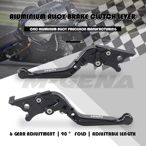 For NMAX155 NMAX125 NMAX150 NMAX 125 150 155 2015-2020 Motorcycle Accessories Folding Extendable Brake Clutch Levers