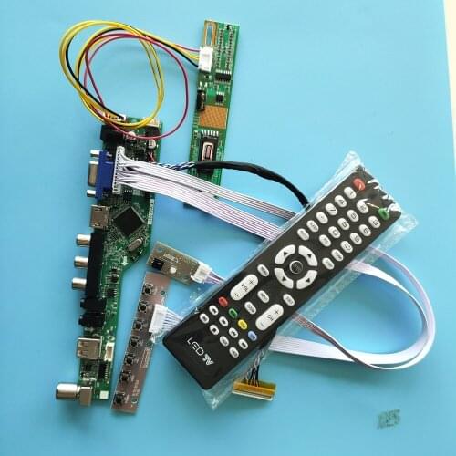 For QD14TL01 Rev.02 1 lamps 14" 30pin Resolution TV USB AV Digital Signal VGA HDMI Interface Module Controller Board 1280X800