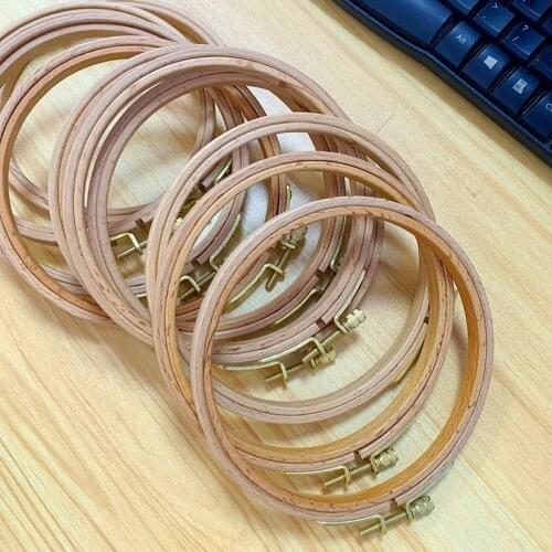 DIY Hand Embroidery Tools, Beech Wood Embroidery Circle, Solid Wood Embroidery Circle, Doll Facial Features Embroidery Hoop