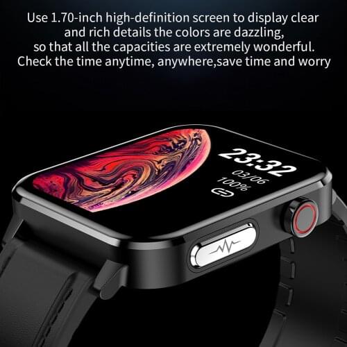Reloj inteligente hombre 2021 Men Watch with ECG Monitor Heart Rate Oxygen BP Sport IP68 Temperature Smart Watch For Huawei VIVO