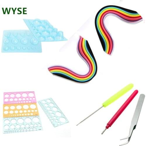 7pcs starter quilling paper tool kit rolling pen needle tweezer 3mm 5mm paper quilling for art & craft supplies handmade DIY