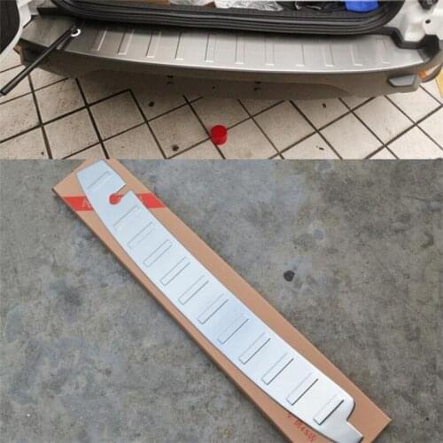 Fit for Ford Ecosport 2013 2014 2015 2016 2017 Car-covers 304 Stainless Steel Rear bumper Protector Sill Car styling