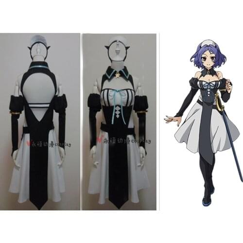 Seraph of the End Vampire Reign Owari no Serafu Sayuri Hanayori Chess Belle Cosplay Costume gift gloves 11