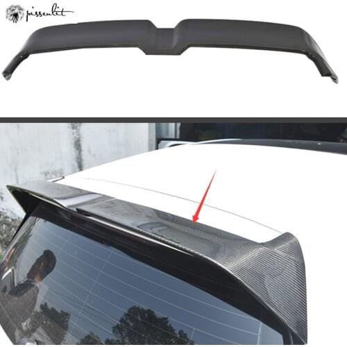 For GOLF MK7 MK7.5 Spoiler 2014-2018 GOLF 7 GOLF 7.5 For GTI Spoiler ABS Material Car Rear Wing Rear Spoiler Carbon pattern