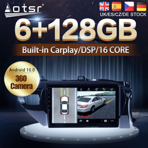 Android 10 For Toyota Hilux Pick Up AN120 2015 - 2021 Car DVD GPS Navigation Auto Radio Video Stereo Multimedia Player HeadUnit