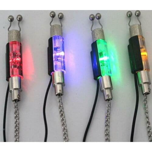Bite Indicators Bobbins Hangers Bite Swing Carp Fishing Bite LED Flashing Light Bobbins Hangers Accessories Tackles Fishing Tool