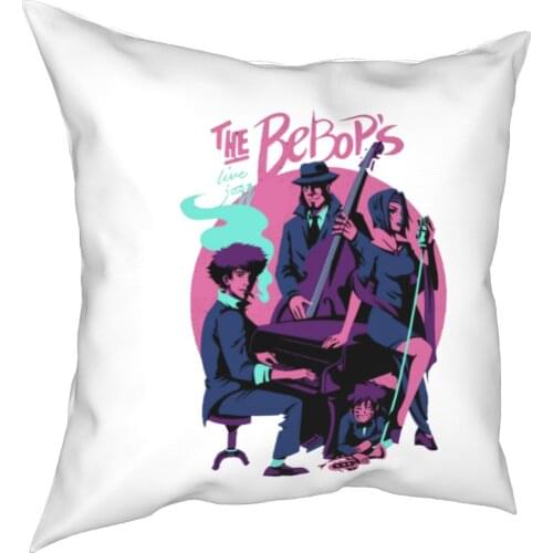 The Cowboy Bebops Club Fokiyygimbf Square Pillow Covers Home Cushion Cover Cute Decorative Pillow Cover 40*40cm