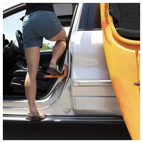 Multifunction Foldable Car Roof Rack Step Car Door Step Universal Latch Hook Auxiliary Foot Pedal Aluminium Alloy Safety Hammer