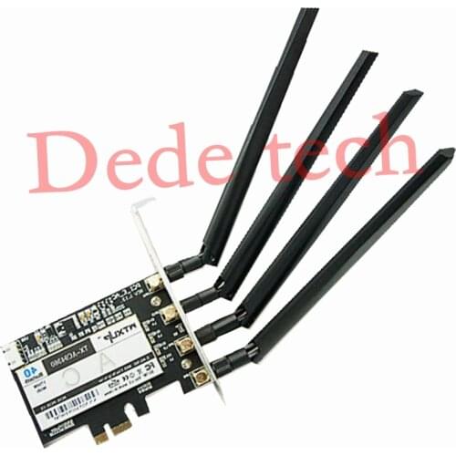 NEW Broadcom BCM94360 1300Mbps Dual Band 802.11AC Desktop PCI-E Wireless Card PC wifi Adapter Bluetooth 4.1