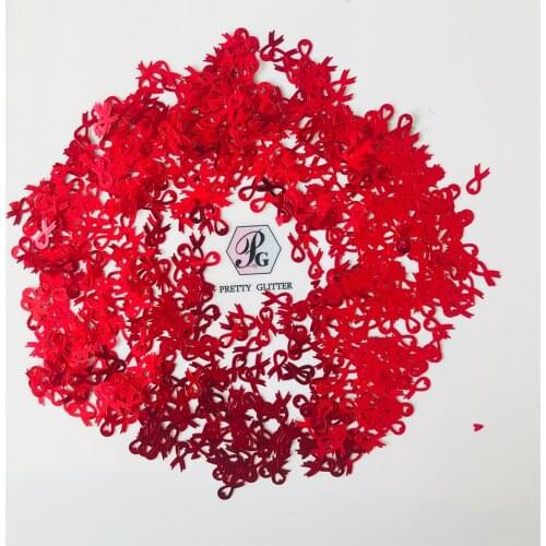 PrettyG 1 Box 8mm Ribbon Shape Nail Glitter Sequins for Resin DIY Making Art Craft Nail Makeup Decoration Accessories