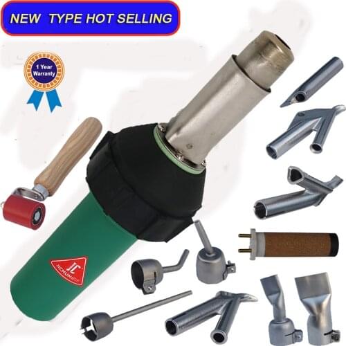 PVC roofing membrane welding heat gun pistola roof waterproofing membrane welder