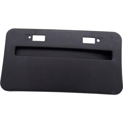 Front License Plate Relocator Frame For Mitsubishi Lancer GTS EVO X 08-18 Black