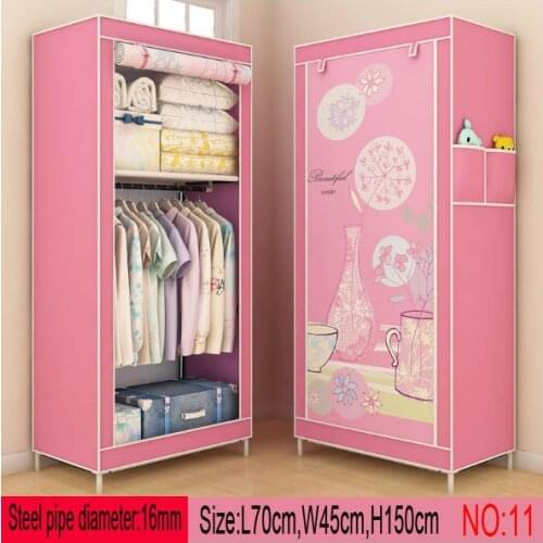 Wardrobe Stainless steel Steel pipe Wardrobe