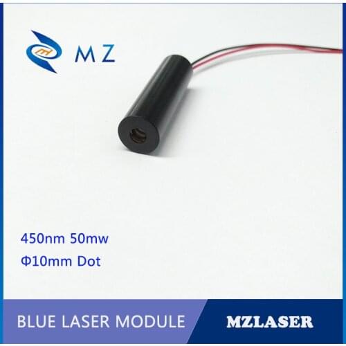 Blue dot laser module 450nm50mw Pure blue laser ACC drive circuit industrial laser