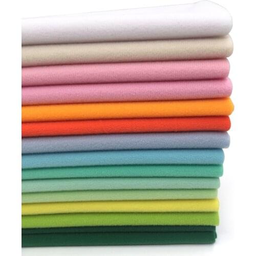 2019 Cheapst High Quality DIY Doll Making Fabric No Fading 45x45cm Handmade 30 Colors Home Textiles Patchwork Sewing Fabric