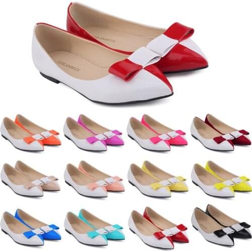Women pumps Patent leather platform shoes PU women shoes Pointed Toe Woman Valentine Stiletto SHOES