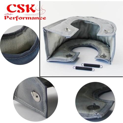 TURBO BLANKET HEAT SHIELD WRAP GRAY TURBOCHARGER COVER T4 GT30 GT32 GT35 GT45