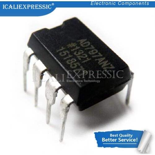 1PCS AD797ANZ AD797AN AD797 DIP-8 In Stock
