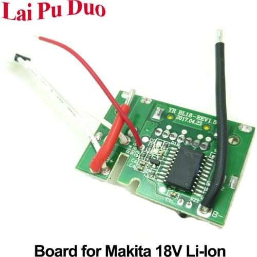 18V 3.0Ah Li-Ion Battery PCB Board For Makita BL1830 BL1815 BL1845 BL1840 BL1850 BL1860 194205-3 194309-1 LXT400 Replace Chip