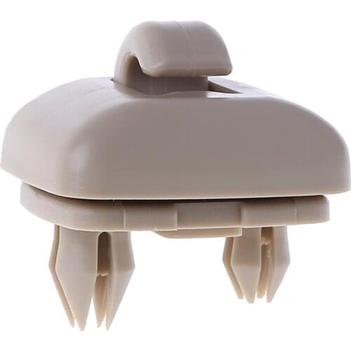 2020 New Hot 8U0857562 8E0857562 Plastic Gray Sun Visor Clip Hook Holder for Audi 2013-2015