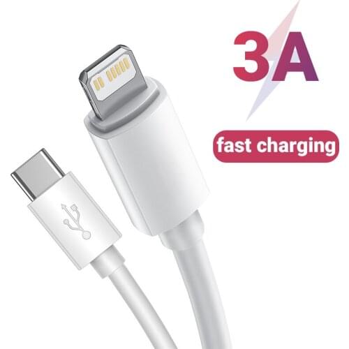 Usb Cable For iphone cable 11 12 pro max Xs Xr X SE 8 7 6 plus 6s 5s ipad air mini 4 3A fast charging cable For iphone charger