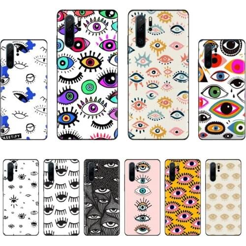 Eyes glowing beautiful Phone Case For huawei P 30 40 20 lite pro smart 2019 honor 10 i lite 8x nova 5t mate 20 pro funda