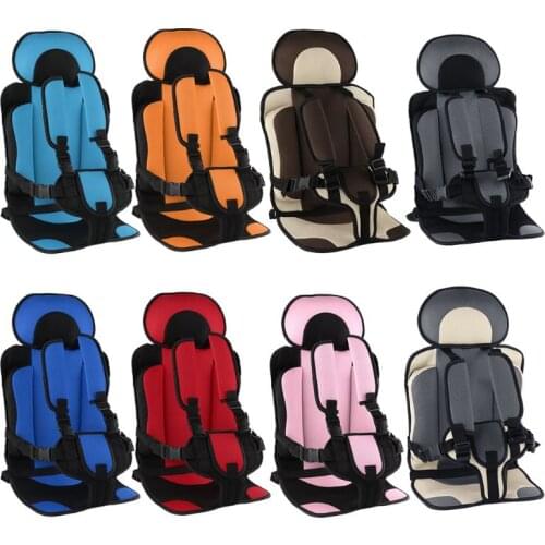 2021 New 1-5T Travel Baby Safety Seat Cushion With Infant Safe Belt Fabric Mat Little Child Carrier
