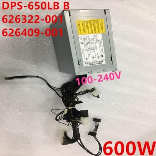 New PSU For HP Z400 XW4600 600W Power Supply DPS-650LB B 626322-001 626409-001