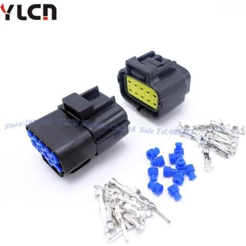 Wholesale 10 Pin Way 1Set Kit Waterproof Electrical Connector Plugs For Automotive