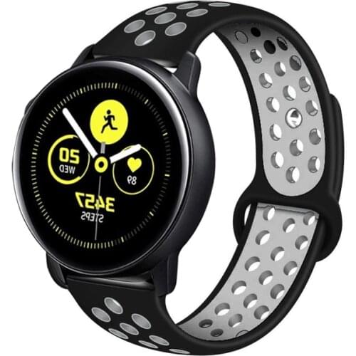 Silicone Strap For Garmin Vivoactive 4 Approach S40 Sport Smart Watch Band For OnePlus Watch 46mm Zeep E Reverse Buckle Bracelet