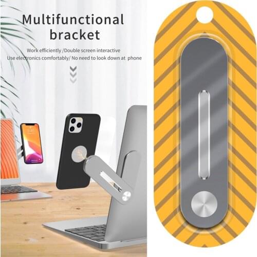Universal Laptop Expansion Compatible For Mobile Phone Holder Bracket Aluminium Alloy Expand Pole Phone Holders Stands Accessory