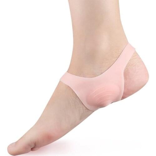 1Pair Arch Support Shoe Insert Foot Pads Sleeves Set Relief Fasciitis and Soft Arch Gel For Plantar Discreet Pain Feet Flat D9J0