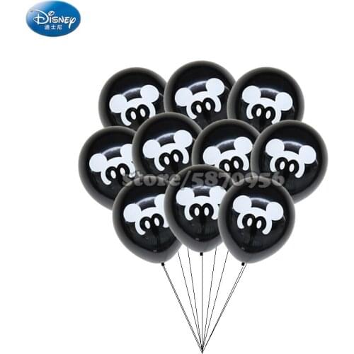 10pcs Mickey Cartoon Mouse Latex Balloons Wedding Birthday Party Decoration kids Inflatable Balloon Baby Shower Air Globos