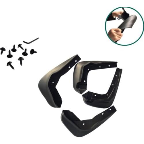 For Honda Crosstour 2014 Car Styling 4PCS Band New Splash Guar Mud Guards Mud Flaps Fender Car Styling Auto Accessories