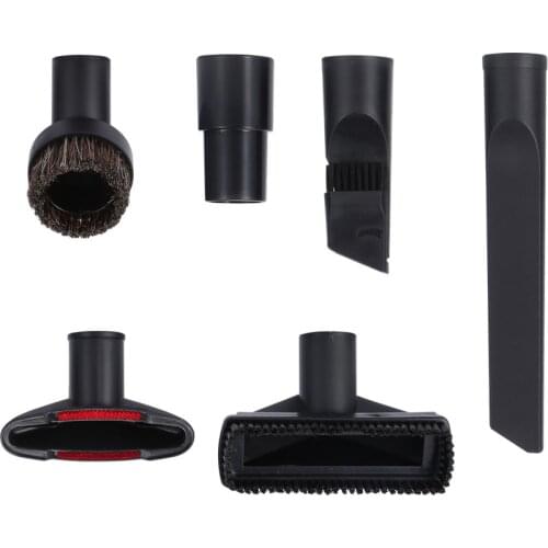 6PC 31/32mm 35mm Brush Nozzle Home Dusting Crevice Stair Tool Kit For Karcher WD1 WD2 WD3 NT18/1,NT25 NT30/1 NT38 Vacuum Cleaner