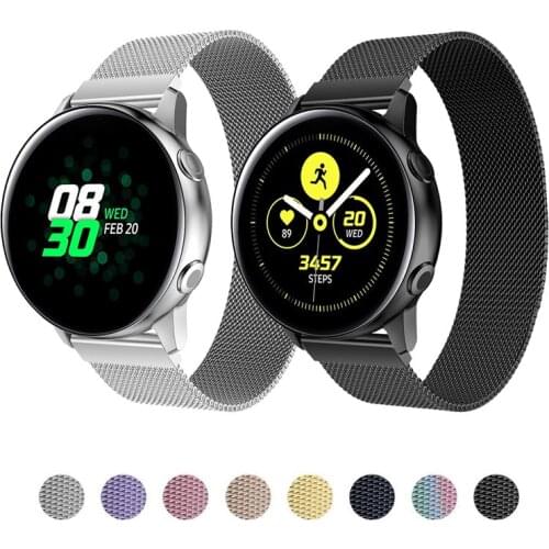 Band For Samsung Galaxy wacth Active 2 strap Gear S3 Frontier 20/22mm Magnetic bracelet Huawei GT/2/Pro Galaxy 3 45mm/42mm/46mm