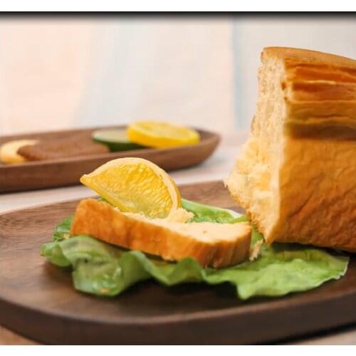 Wood Pan Wooden Dishes Tableware Irregular Oval Solid Wood Pot Fruit Plate Dishes Saucer Tea Tray Dessert Plate Tableware Plate